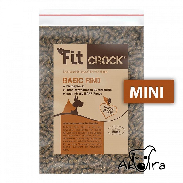 Vzorek & Pamlsek cdVet Fit-Crock Basic Hovězí MINI 200 g