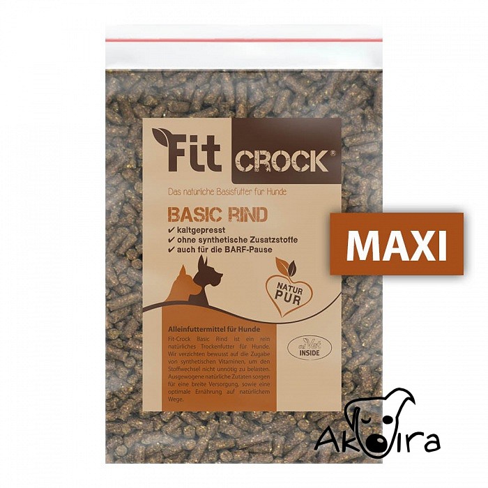 Vzorek & Pamlsek cdVet Fit-Crock Basic Hovězí MAXI 200 g