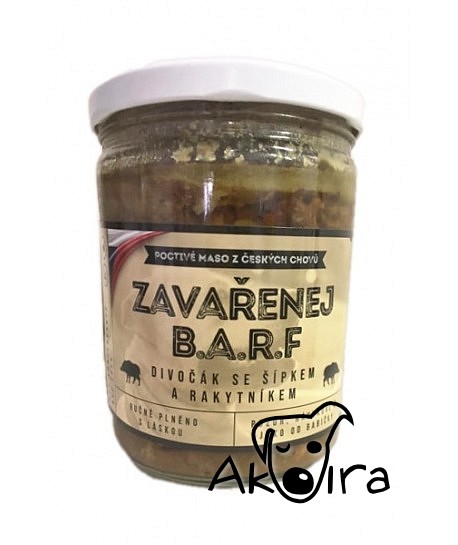 Zavařenej B.A.R.F. - Divočák se šípkem a rakytníkem 375 g